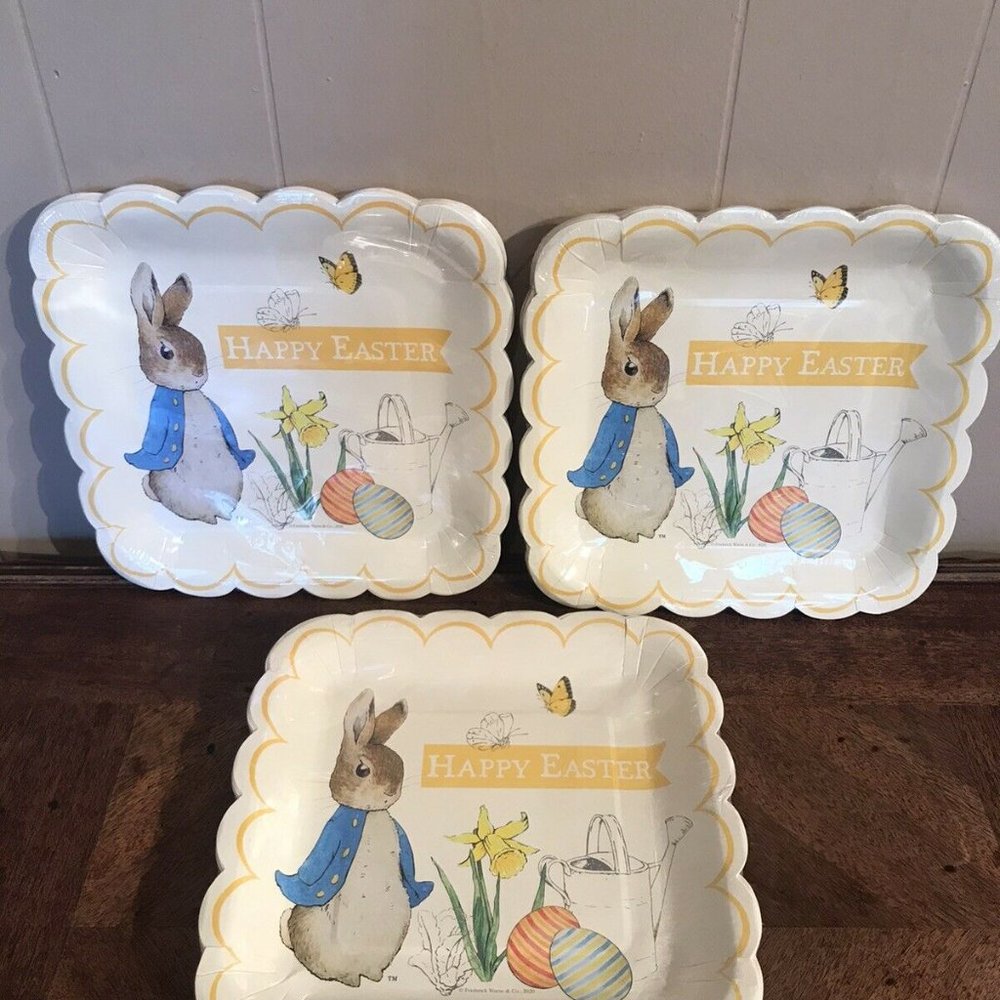 Beatrix Potter Peter Rabbit Party Paper Plates - Picture 7 of 7